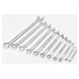 (11) Craftsman SAE Combination Wrench Set