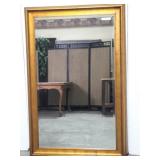 Beautiful LARGE Gold Frame Beveled Edge Mirror