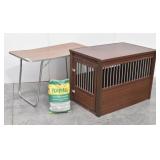 Pet Crate, Folding Table, Fix-All Compound
