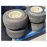 Four 18 X8.5 - 8 Standard Golf Cart Tire