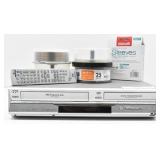 JVC DVD Video Recorder w/ Remote, Discs, Sleeves