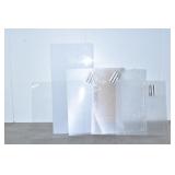 (5) Clear Acrylic Sheets / Panels