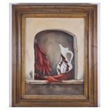 Original Still Life Painting of Southwest Alcove
