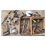 Antique Hand Tools & Vintage Car Spot Light