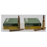 (40rd) 270 Win. Remington Core-Lokt 130gr & 150gr