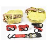 Heavy Duty & Light Duty Ratchet Tie - Down Straps