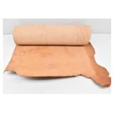 Veg Tanned Natural Full Grain Skirting Leather