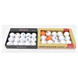(30) Golf Balls: Top Flight, Pinnaacle, Hogan...