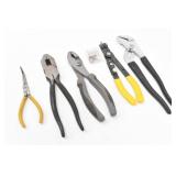 (5) Pliers: Snap ring, Groove Joint...