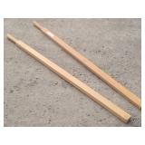 Pair Wheelbarrow Handles 60" Long