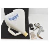 Diamond Wall EZY Deck Pro Spray Gun & Hopper