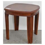 22" X 20"  Mahogany End Table