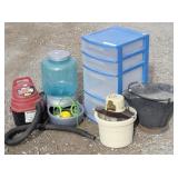 Mini Ice Cream Maker, Coal Bucket, Mini Shop Vac +