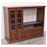 Dark Oak Media Storage / Display Cabinet