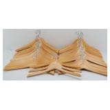 (50) Wood Hangers