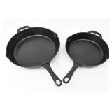 Tramontina 10" & 12" Cast Iron Skillets