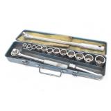 CR MOSteel 1/2" Drive Socket & Ratchet Set