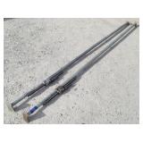 (2) Truck Load Locks / Cargo Bars 97.5"