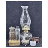 Lamp Light Farms Oil Lamp, Cuticura Soap, ...