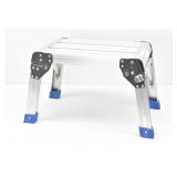 Haul Master Folding Working Platform Step Ladder