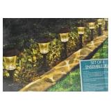 LED Solar Pathway Lights 8pc HGTV Home