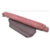 Maroon j Leather Roll