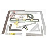 Level &  Squares, Hack Saw & Chalk Line