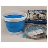 Collapsible Bucket, Stearns Adult Rainsuit XL...