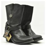 Harley Davidson Motor Cycle Boots Women 8.5