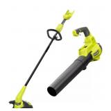 Ryobi 40V String Trimmer & Jet Fan Blower Combo