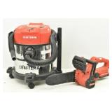 Craftsman 20 Volt Vac & 10" Chain Saw (no battery)
