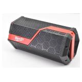 Milwaukee Wireless Portable Black & White Speaker