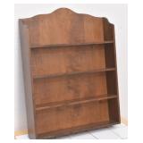 Wooden Whatnot Curio Display Wall Shelf