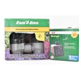 RAIN BIRD Anti-Siphon Valve & ACE Water Timer