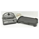 Crock-Pot-Hook-Up, Toastmaster Electric Griddle...