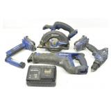 Kobalt  20Volt set, Saw, Drill, Light, Sawzall &