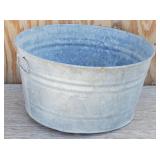 Galvanized Tub 10"  x 19"