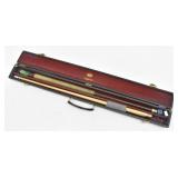Vintage Unbranded  Billiard Cue / Imperial  Case