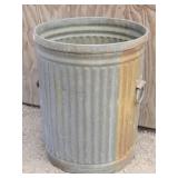 HEAVY Steel Garbage Can