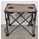 Canvas Camp Table Folding w/ Cup Holders Cabela's