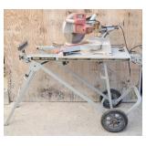 RIGID 12' Sliding Miter Saw & Rigid Mobile Stand