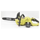 Ryobi Chainsaw 14' Cordless 40V, Battery & Charger