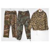 Men's Camo Hunting Clothes: Cabela's PVC Jacket...