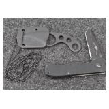 (2) Tactical Knives: Emerson Folding COC-7 3.25" +
