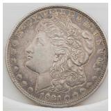 1921-P Morgan Silver Dollar - VF