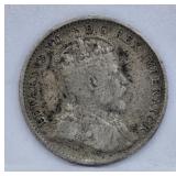 1908 Canada 5 Cents