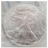 2010 American Eagle 1 Oz Fine Silver Dollar