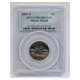 2001-S Rhode Island Quarter - Cameo Proof