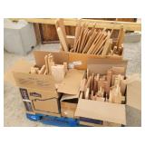 Pallet of Assorted Project Lumber / Wood