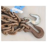 12ft Tow Chain w/ Hooks